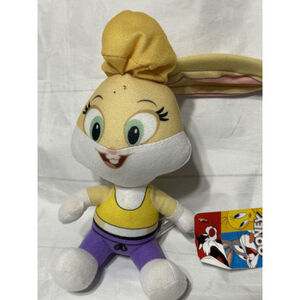 RARE Looney Tunes Lola Bunny Stuffed Animal Plush Toy 7” w/ Bent Tag